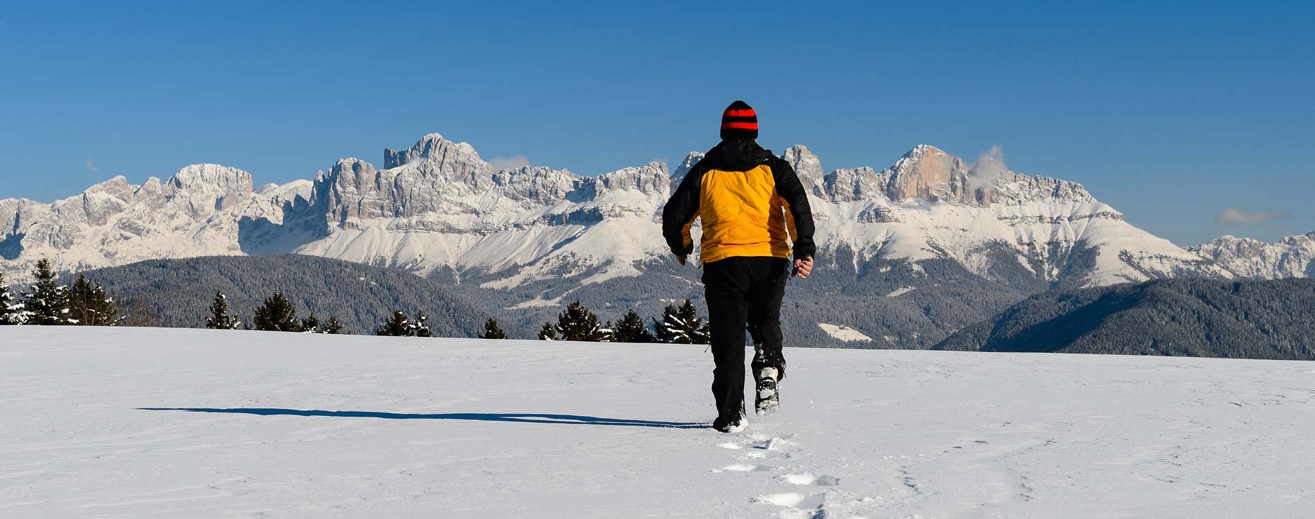 Escursioni invernali in Val d'Ega 